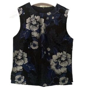 NWOT JUDITH & CHARLES floral brocade top size 6